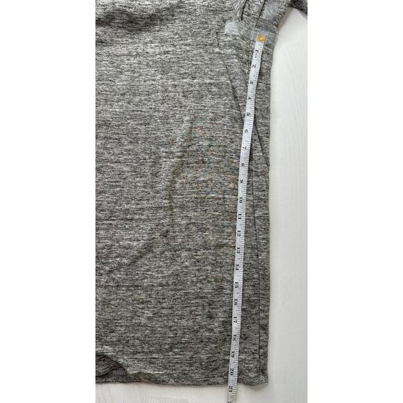 Daily Ritual Wide Leg Cropped Jumpsuit Gray Adjustable Waist Stretch Summer M - Picture 9 of 10